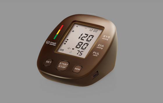 2.5in Household Blood Pressure Monitor LCD ABS Sphygmomanometer