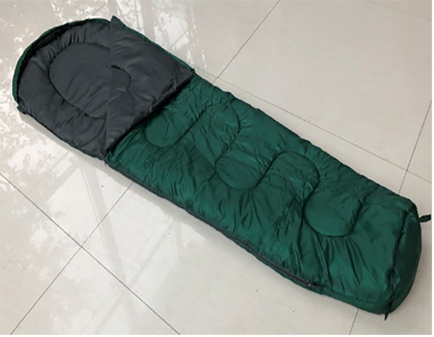 300gsm Single Camping Sleeping Bag Hollow Cotton Breathable Outdoor Sporting Equipment